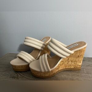 Steve Madden Cork Wedged Heels
